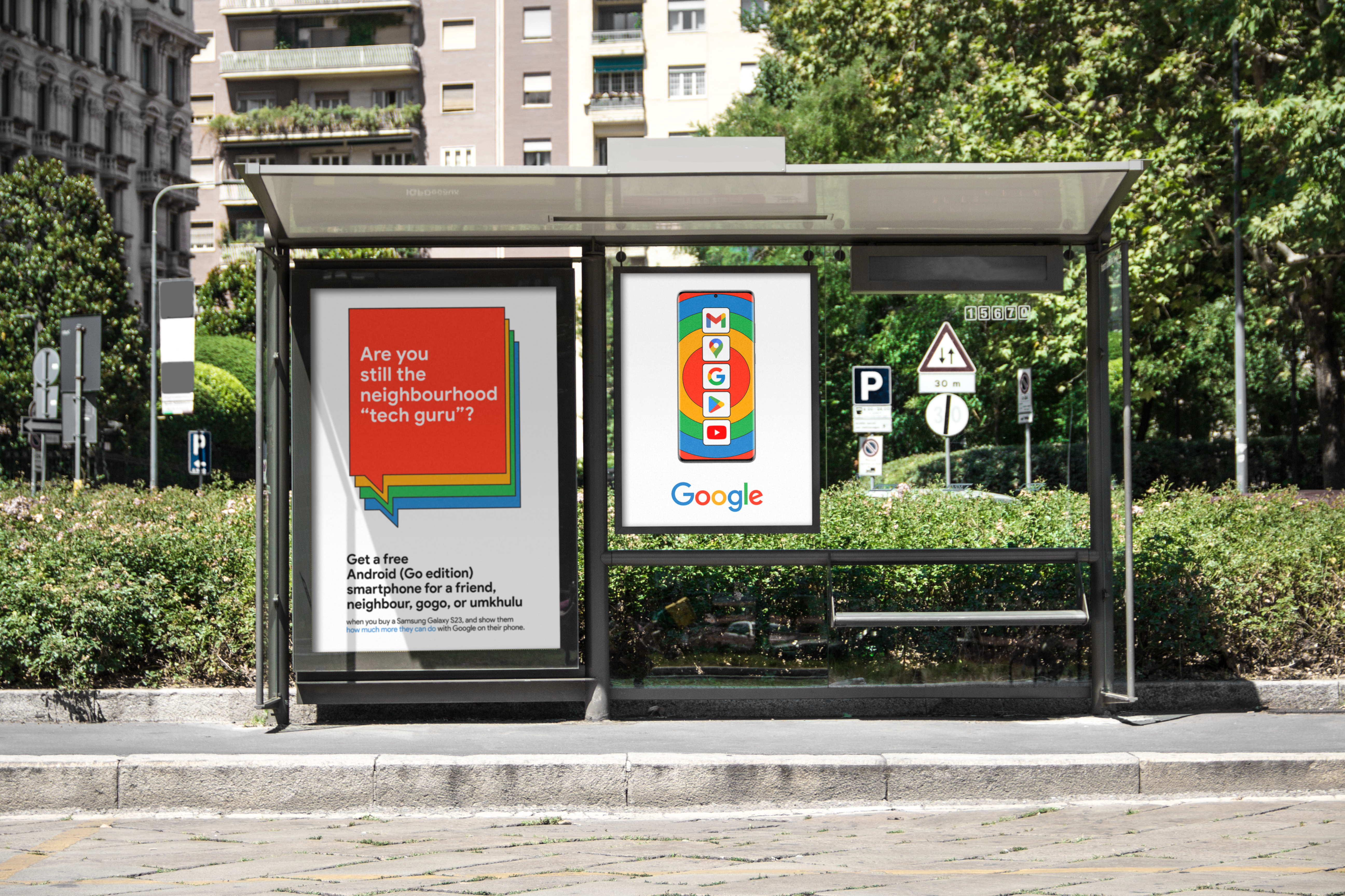 Go Ask - Busstop Ad 2